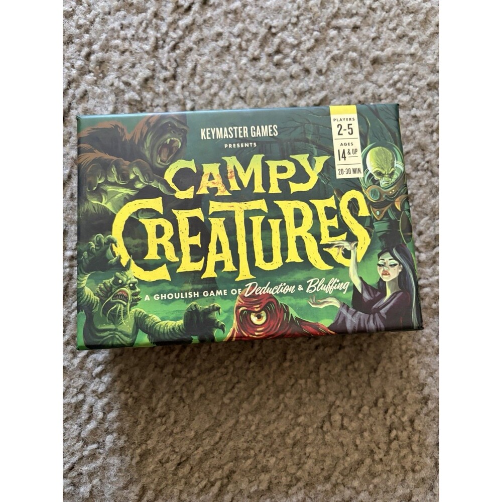 *CAMPY CREATURES* Board Game :  pre-owned (complete)